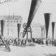 Cañones antigranizo en una exposición de 1901